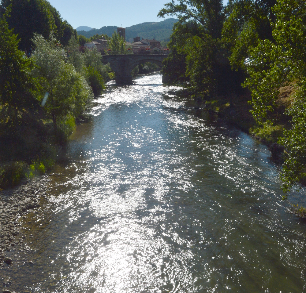 Aude river at Esperaza